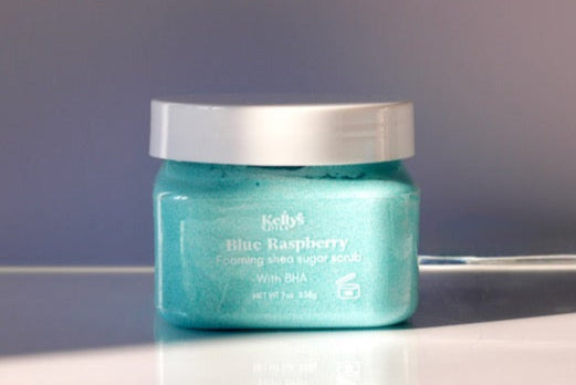 Salicylic acid foaming sugar body scrub