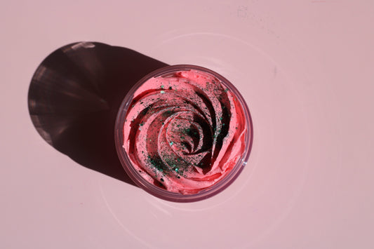 Spiced apple whipped soap