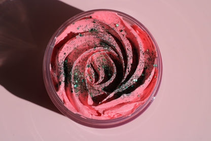 Spiced apple whipped soap