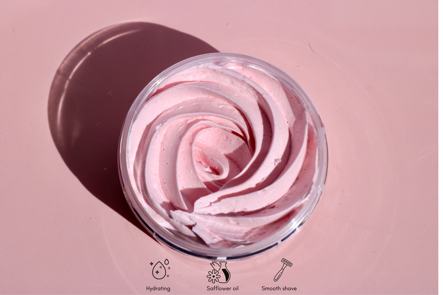 Raspberry Marshmallow whipped soap