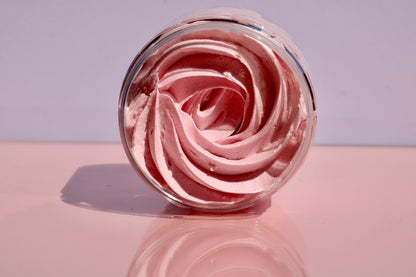 Raspberry Marshmallow whipped soap